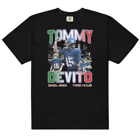 Tommy Devito New York Giants Quarter Back Italian 90s Style Tee - Etsy