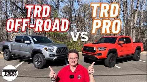 Face-Off: 2023 Tacoma TRD Off-Road vs TRD Pro. WHO WINS? - YouTube