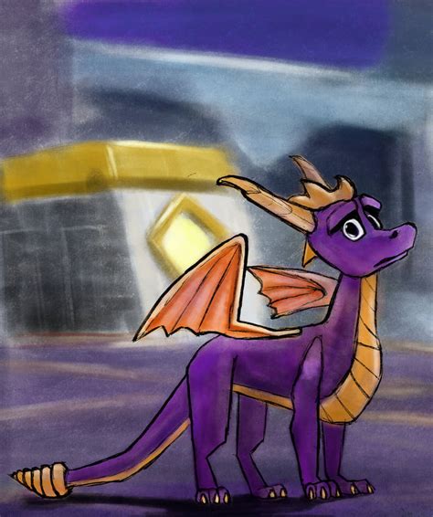 Spyro fan art by forbiddenfanart on DeviantArt