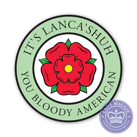 Lancashire decal. For the British expat who cannot tolerate the ...