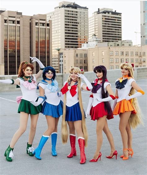 Sailor Moon: Cosplay grupal presenta a todas las Sailor Scouts - Senpai