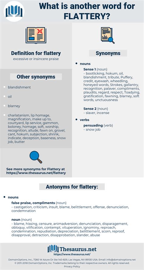 Synonyms for FLATTERY - Thesaurus.net