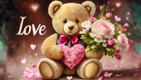 Valentine's Day, Teddy Bear, Heart Free Stock Photo - Public Domain ...