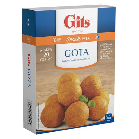 Gits Gota (Snack Mix) - 7 Oz (200 Gm) #47747 | DesiClik.com, USA