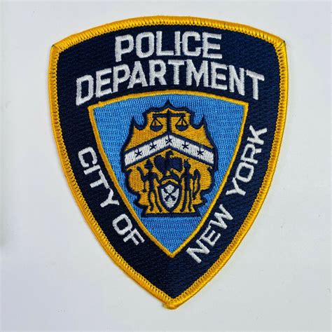 New York City Police Department NYPD Patch | Police, Police patches, Patches for sale