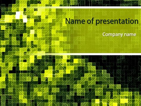 Powerpoint Templates and Backgrounds: Advanced Circuits PowerPoint template