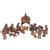 Wood nativity scene 14 Pieces 'Jesus and the African Kings' - Road Scholar World Bazaar