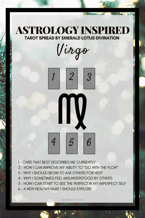 Tarot Spreads - Astrology Inspired: Earth Signs — Emerald Lotus