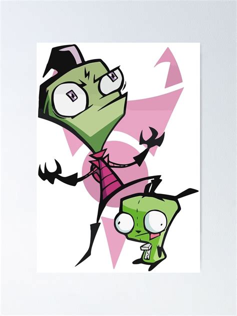 "Invader Zim Gir Irken Logo " Poster for Sale by lovostore | Redbubble