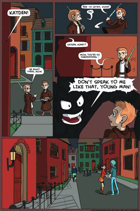 The Case of the Wendigo, Page 13 – The Charlie & Clow Adventures