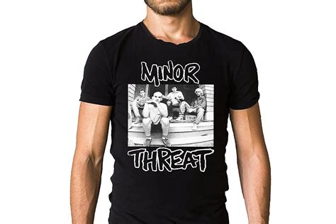 Minor Threat Salad Days 1985 Compilation Album Cover T Shirt Hardcore ...