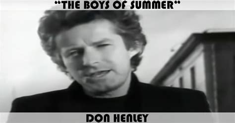 "The Boys Of Summer" Song by Don Henley | Music Charts Archive