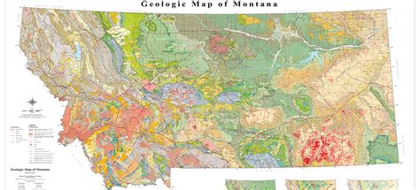 Geological Map Of Montana