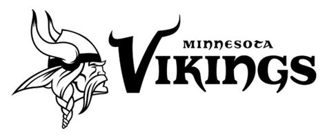 Minnesota Vikings NFL logo football sport vinyl sticker decal