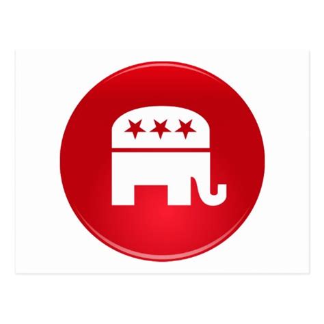 Republican Party Logo Postcard | Zazzle