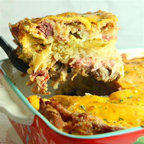 Baked Reuben Casserole - My Incredible Recipes