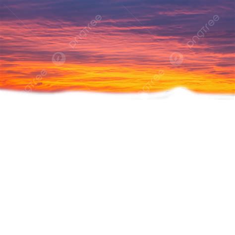 Sunset Sky In The Evening, Sunset Sky Transparent, Sunset Sky ...