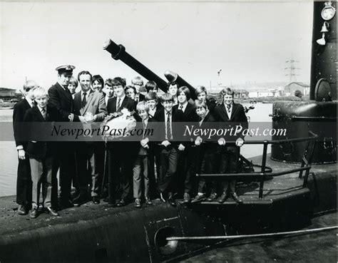 Pupils From Hartridge High School At Newport Docks. - Newport Past Photo Search