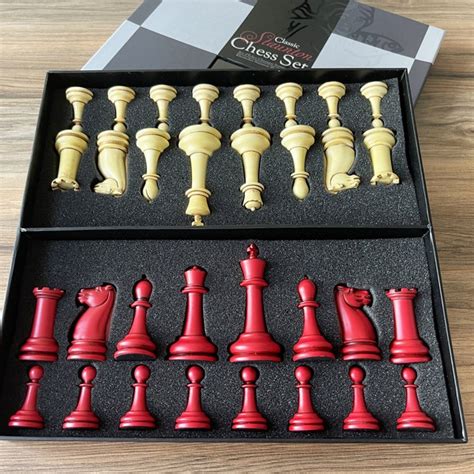 Antique Chess Set - Etsy