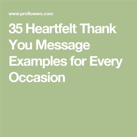 35 Heartfelt Thank You Message Examples for Every Occasion | Thank you messages, Messages, Heartfelt