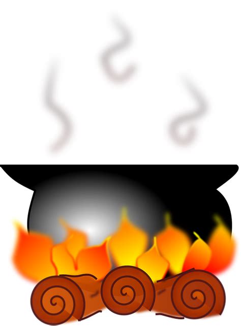 Fire Flame Pot · Free vector graphic on Pixabay