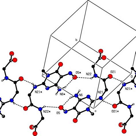 A view of the crystal structure of (I), showing the ring structures ...