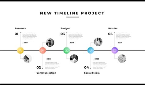 Timeline Template - Free Vectors & PSDs to Download