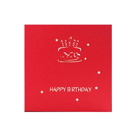 3D Music Birthday Cards, Pop up Musical Birthday Cake Happy Birthday ...