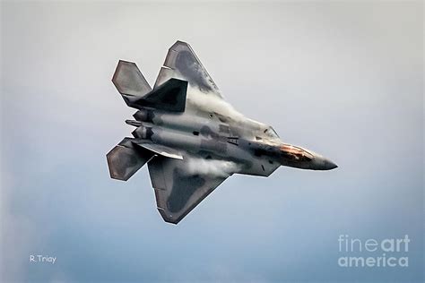 Lockheed Martin F-22 Raptor Photograph by Rene Triay Photography - Pixels