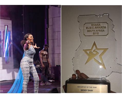 Wendy Shay Wins New Artiste of The Year At Ghana Music Awards SA ...