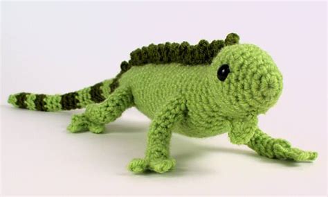 Crochet an Iguana Amigurumi With This Great Pattern From PlanetJune - KnitHacker