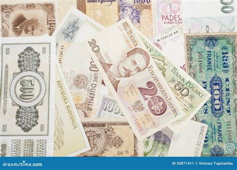 Currencies from Europe stock image. Image of countries - 55871411