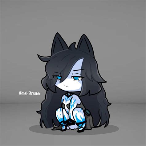 Smol Dark Kasli (The Battle Cats) by mekoruma on DeviantArt