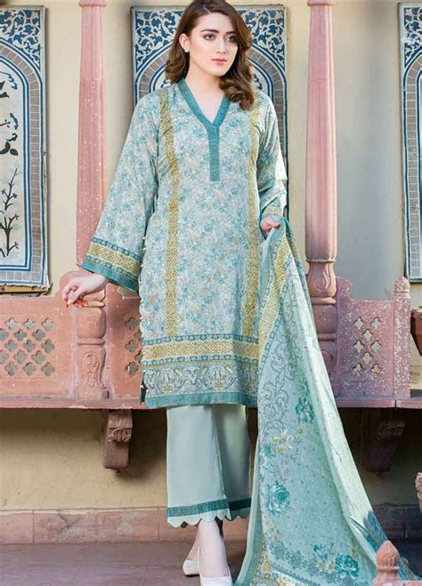 Five Star Printed Lawn Unstitched 3 Piece Suit FS19-L3 1007A - Spring ...