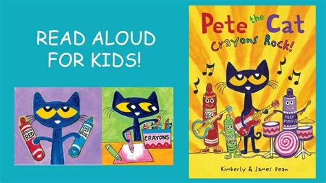 Pete the Cat CRAYONS ROCK! Read Aloud For KIDS! - YouTube in 2022 | Babysitting fun, Pete the ...