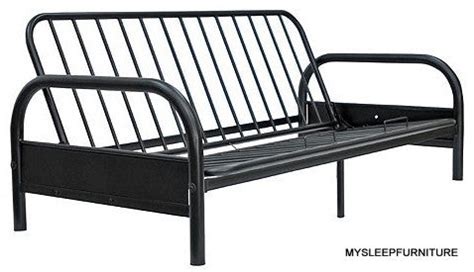 DOUBLE SIZE- (1600 BLACK)- METAL- FUTON FRAME- out of stock until apri ...