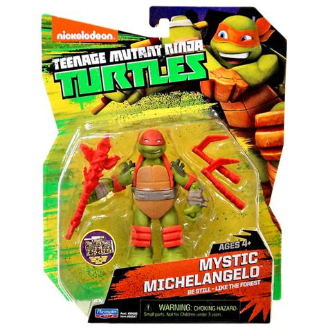 Teenage Mutant Ninja Turtles Basic Action Figure, Mystic Michelangelo ...