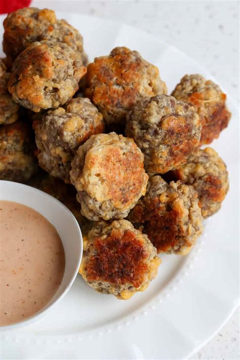 Classic Sausage Balls Recipe | Small Town Woman