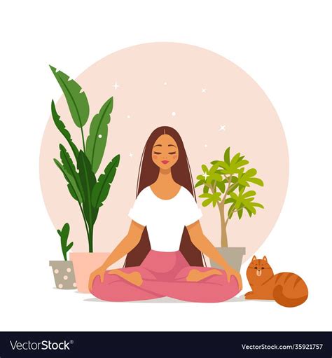 Art And Illustration, Character Illustration, Yoga Cartoon, Girls ...