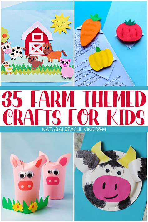 Farm Animals Crafts For Kids