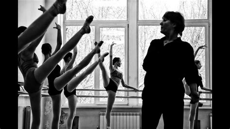 Novosibirsk choreographic college. Classic dance class. Russian ballet ...