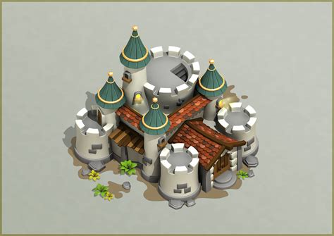 ArtStation - Castle_Building_game_01