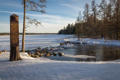 Peace And Quiet Await At Minnesota's Snow-Covered Itasca State Park