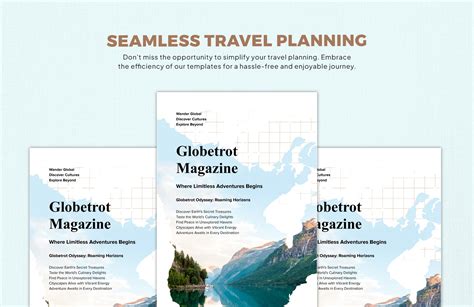 Travel Magazine Template in Word, PDF, Illustrator, PSD - Download ...