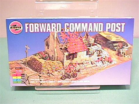 Airfix 1/72nd Scale WWII Forward Command Post Plastic Playset