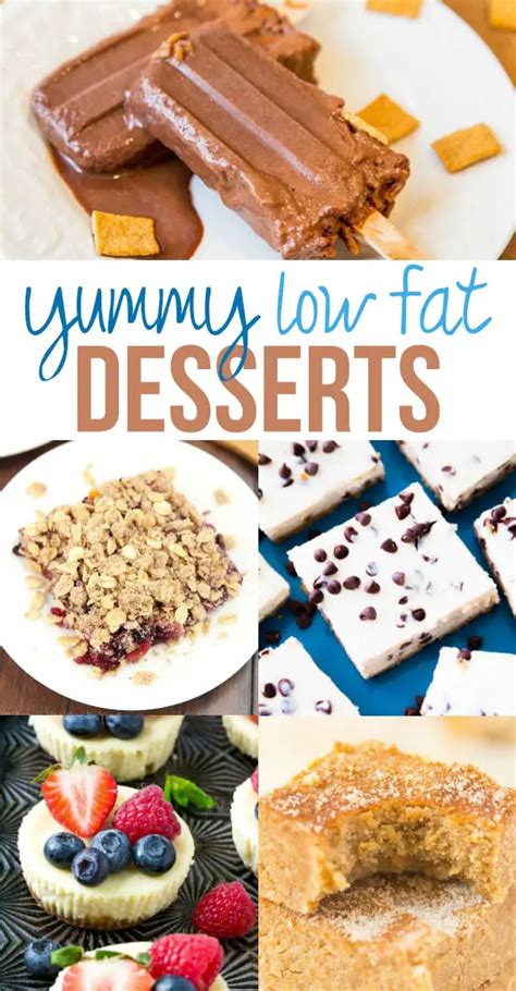 Yummy Low Fat Desserts