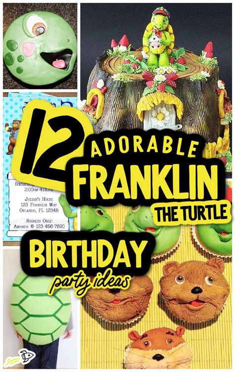 12 Adorable Franklin The Turtle Birthday Party Ideas - Spaceships and Laser Beams