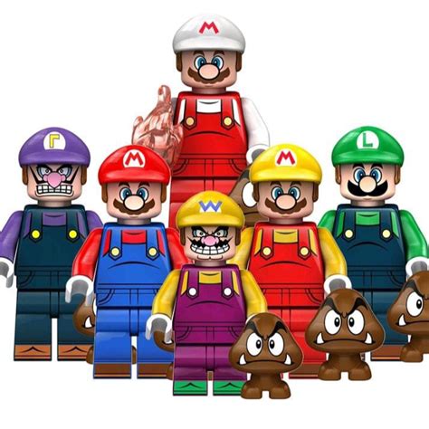 Lego Character super mario bross the series/Minifigures lego Character ...