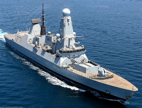 D 37 HMS Duncan Type 45 Guided Missile Destroyer Royal Navy