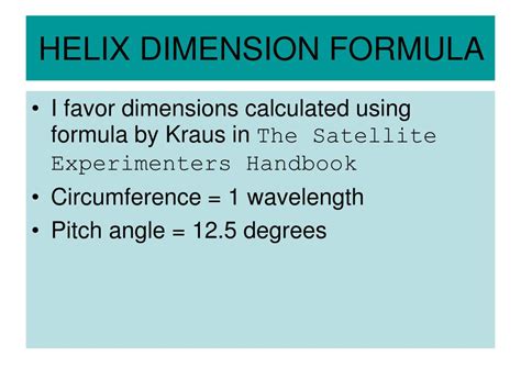 PPT - L BAND HELIX ANTENNA ARRAY PowerPoint Presentation, free download - ID:6264235